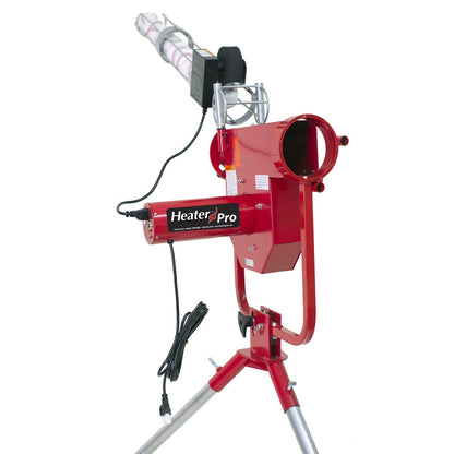 Heater Sports Pro Curveball Baseball Pitching Machine w/ Auto Feeder HTR499BB