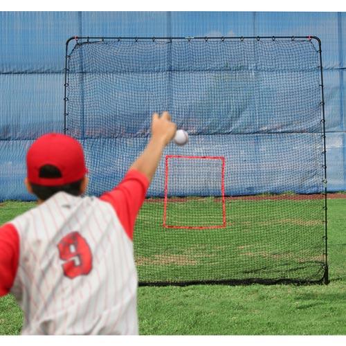 Heater Portable Soft Toss Machine & 7’ x 8’ Hitting w/ Pitching Multi-Sport Net ST99