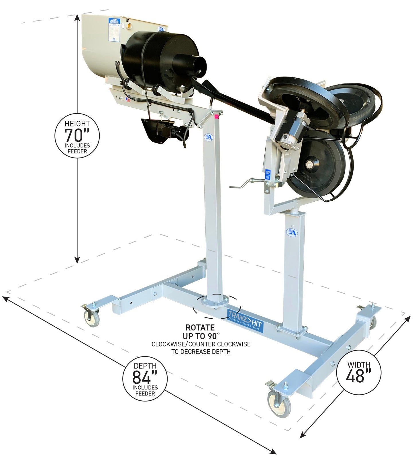 TranzHit Portable Hitting Station